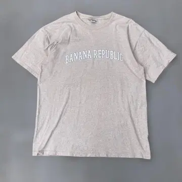 BANANA REPUBLIC 티셔츠 반팔 프린트 로고 구제 의류