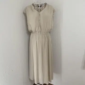 FONCE 아바하우스 플리츠 쉬폰 원피스 워셔블