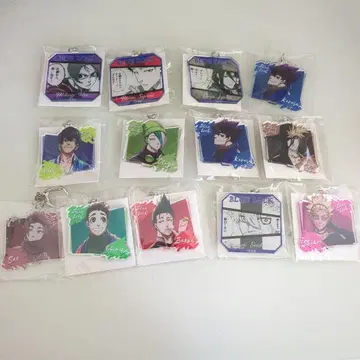 블루 락 아크릴 키링