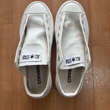 CONVERSE ALL STAR 화이트 통굽
