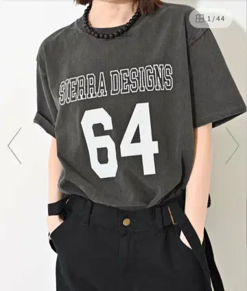 1회 착용 Sierra Designs SLOBE 별주 넘버링 TEE