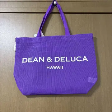 DEAN & DELUCA 에코백 퍼플 호놀룰루 한정품 L 사이즈