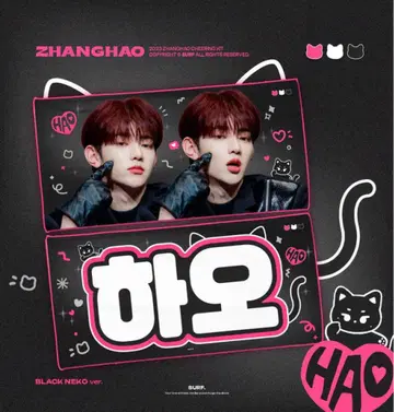 장하오 슬로건