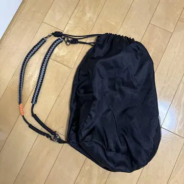 메쉬 냅색 블랙