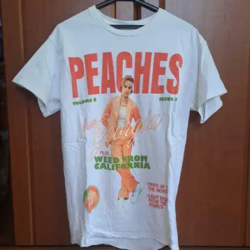 Justin Bieber PEACHES 티셔츠 Justice
