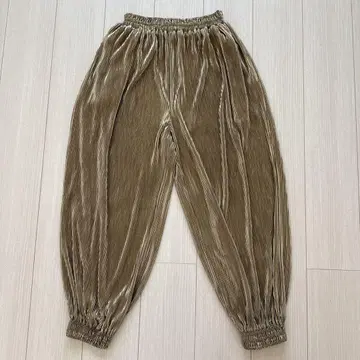 OMMO PLEATS ALADDIN PT 골드 알라딘 팬츠 36