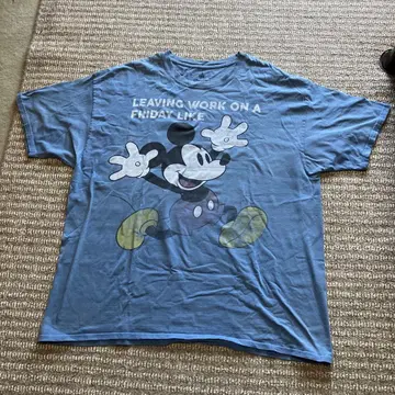 디즈니 미키마우스 티셔츠 Disney Parks 레어! Hanes