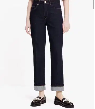 kate spade 스트레이트 레그 데님 팬츠