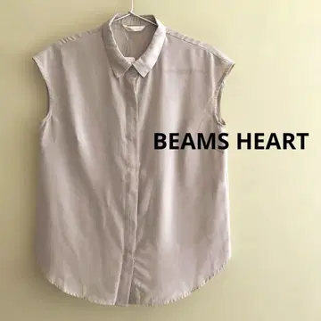 BEAMS HEART 프렌치 슬리브 블라우스
