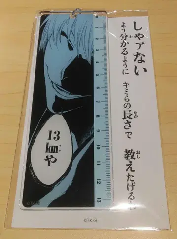 BLEACH WORLD 이치마루 긴 자 스타일 아크릴 키링