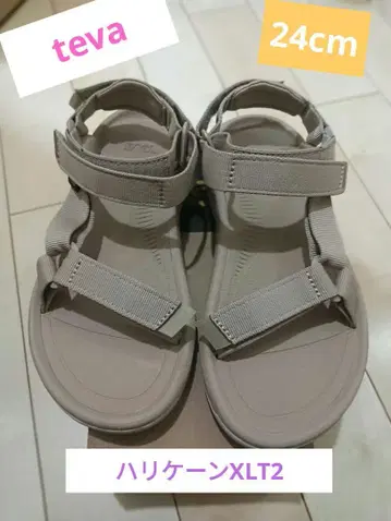 Teva 샌들 베이지 세사미 24cm 여성용 새상품급