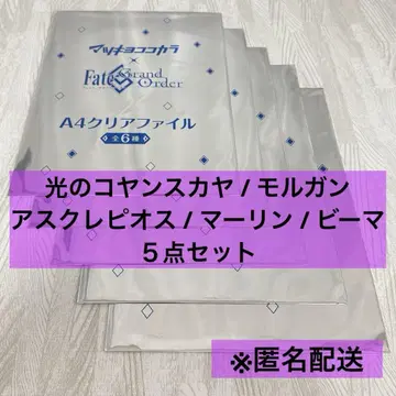 A4 클리어 파일 5세트 [ Fate Grand Order ]