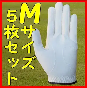 초내구 시치리 장갑 23~24cm M 사이즈 5매 세트 골프 그로브