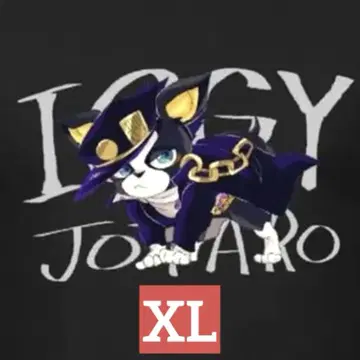 새상품 이기 T셔츠 죠죠의 기묘한 모험 IGGY 면 100%