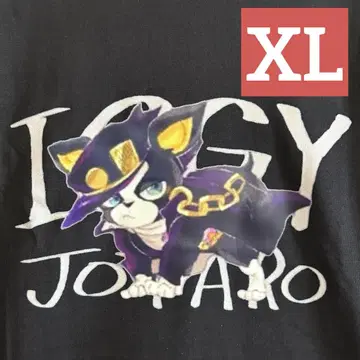 새상품 이기 x 쿠죠 죠타로 XL 티셔츠 죠죠의 기묘한 모험 면 100%