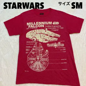스타 워즈 STARWARS 밀레니엄 팔콘 티셔츠 사이즈 SM