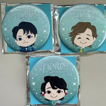 FJORD 피요르드 미세스 캔배지 3세트