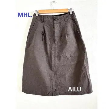 MHL. CHEF CHECK COTTON LINEN M 사이즈 55803