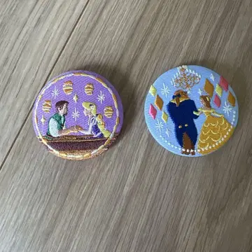 디즈니 자수 캔뱃지