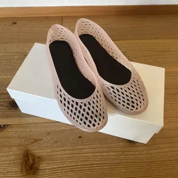 COS 컷 아웃 제리 발레 슈즈 22.9cm 핑크