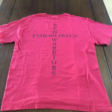 RED FOR 2010 JESUS WARRIORS 티셔츠