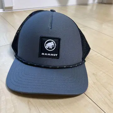MAMMUT 마무트 캡 그레이블랙 L/XL 메쉬