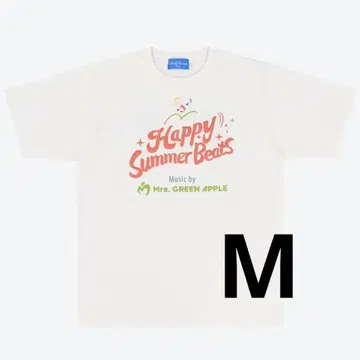 T셔츠 디즈니 썸머 쿨 오프 Mrs.GREEN APPLE M 사이즈