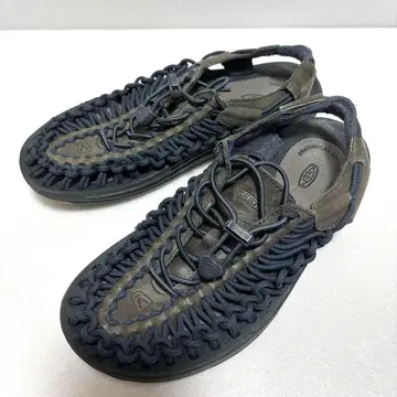 KEEN 킨 유니크 샌들 네이비 카키 23.5cm
