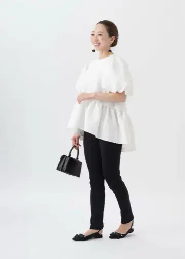 택 포함 미사용 [ 트루 바이 마리코 오이카와 ] Eleonore 화이트