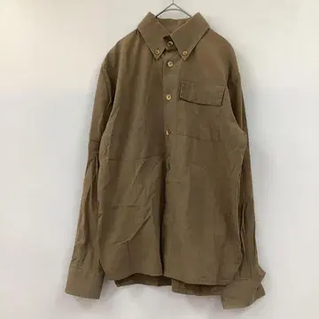 DIRK BIKKEMBERGS 긴팔 셔츠 실크 셔츠 얇은 소재 심플 무지