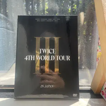 TWICE 4TH WORLD TOUR III IN JAPAN DVD