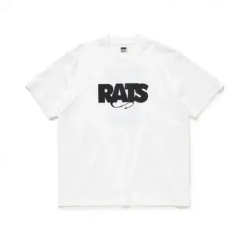 RATS BOX LOGO WAY OF LIFE TEE 미사용 새상품