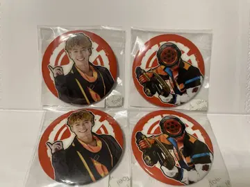 후리키 겐바 캔뱃지 4개 세트 폭상전대 분붐저
