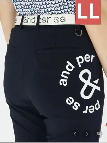 네이비 골프 팬츠 and per se