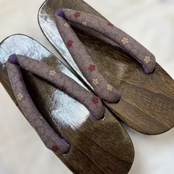 일본 나막신 유카타 유카타 L 새상품 24 무라사키
