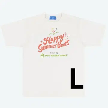 T셔츠 디즈니 썸머 쿨오프 Mrs. GREEN APPLE L 사이즈