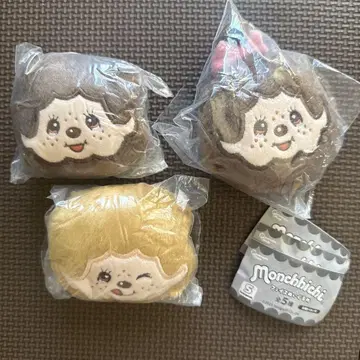 몬치치 페이스 봉제인형 몬치치 군 몬치치 짱 가챠가챠