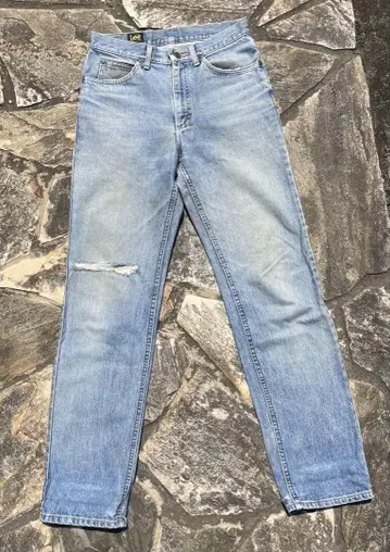 80s Lee 데님 팬츠 데미지