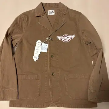 택 포함 새상품 올드크로우 커버올 S 브라운