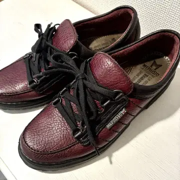 Mephisto 메피스토 레인보우 가죽 컴포트 스니커즈 24.5cm