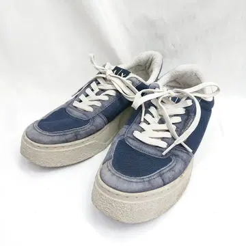 Armani Exchange 네이비 통굽 스니커즈 26.5cm