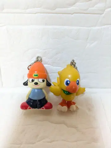 [ 헤이세이 레트로 ] 파라파 더 래퍼 & 초코보 스트랩 키링