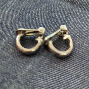 실버 후프 귀찌 약 1.5cm