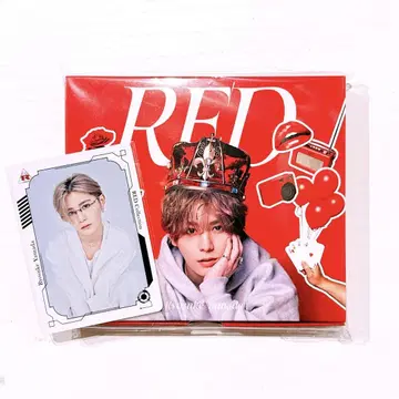 야마다 료스케 red 앨범 라이브 뷰 혜택 트레이딩 카드