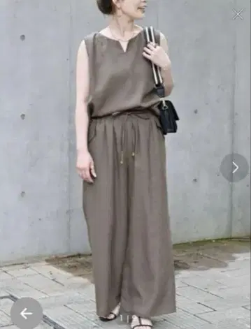 B.C STOCK 린넨 라이크 셋업