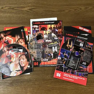 LesMILLS 레즈밀즈 BODYPUMP No. 72.84.86 CD