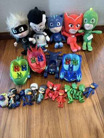 PJ Masks 봉제 인형 5개 세트
