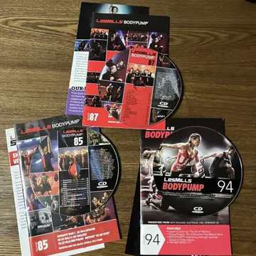 LesMILLS 레즈밀즈 BODYPUMP No. 85.87.94 CD