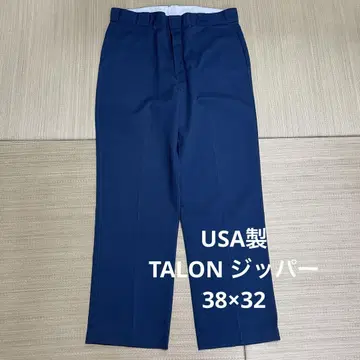 90s USA제 디키즈 dickies 874 탈론 네이비