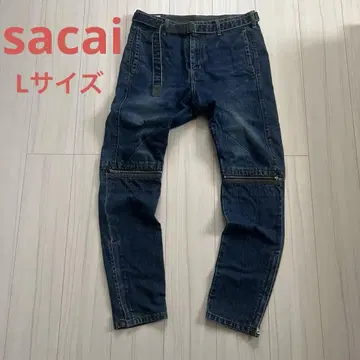 사카이 2364 다크 블루 데님 팬츠 사이즈 3